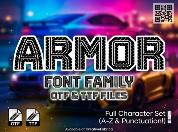 Armor Font: Industrial Strength for Modern Brands