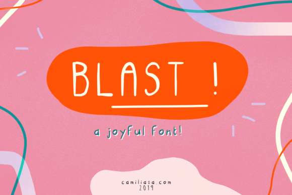Blast: The Handwritten Font That Feels Like a Warm Welcome