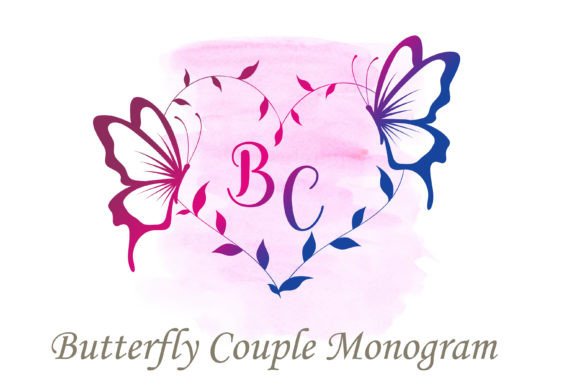 Butterfly Couple Monogram: A Designer's Guide