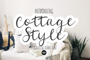 Cottage Style: A Script Font for Authentic Design