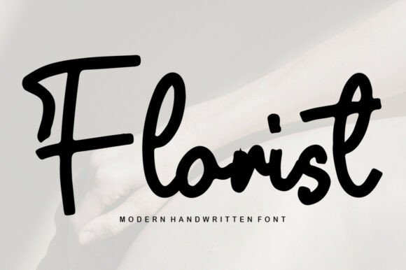 Florist: An Elegant Handwritten Font for Modern Design