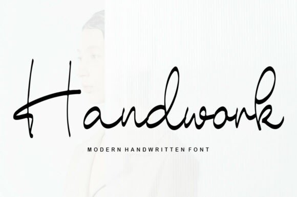 Handwork: A Handwritten Font for Elegant Design