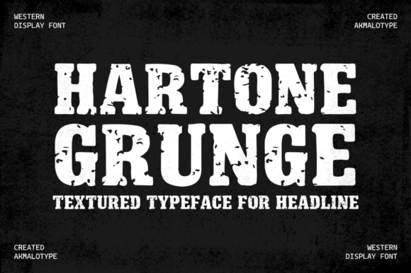 Hartone: The Rugged Typeface for Bold Branding