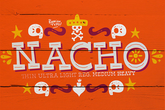 Nacho: A Slab Serif with Mexican Soul