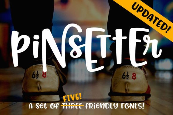 Pinsetter: Your New Favorite Creative Font Family