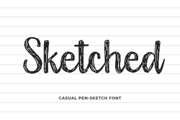 Sketched: A Handwritten Font for Authentic Designs