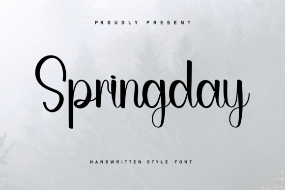 Springday: The Handwritten Font with Sporty Elegance