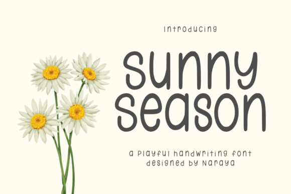 Sunny Season: A Handwriting Font That Brings Warmth to Your Projects
