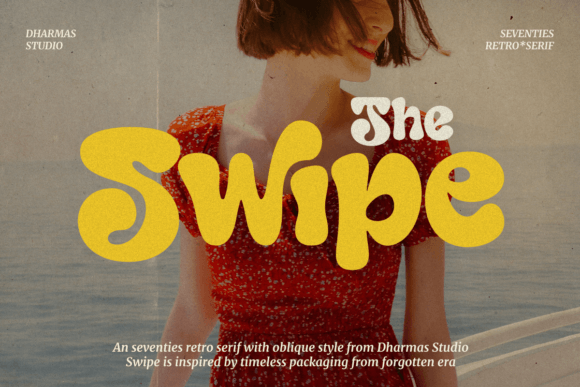 Swipe: A Bold Retro Typeface for Modern Projects