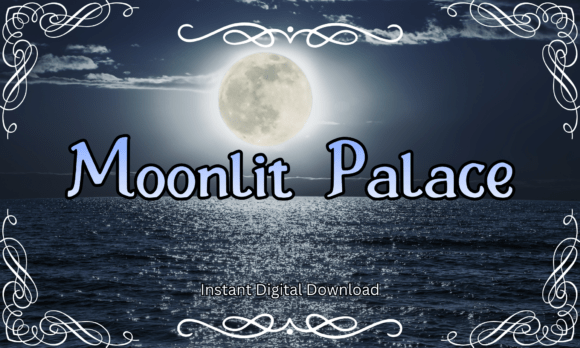 Unveiling the Moonlit Palace Font for Celestial Design